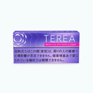 سیگار ترا پرپل منتول (purple menthol) ژاپنی، سیگار تریا پرپل منتول، Terea purple menthol چوب سیگار یا فیلتر مخصوص طعم انگور و بلوبری و منتول مناسب استفاده در دستگاه های آیکاس ایلوما