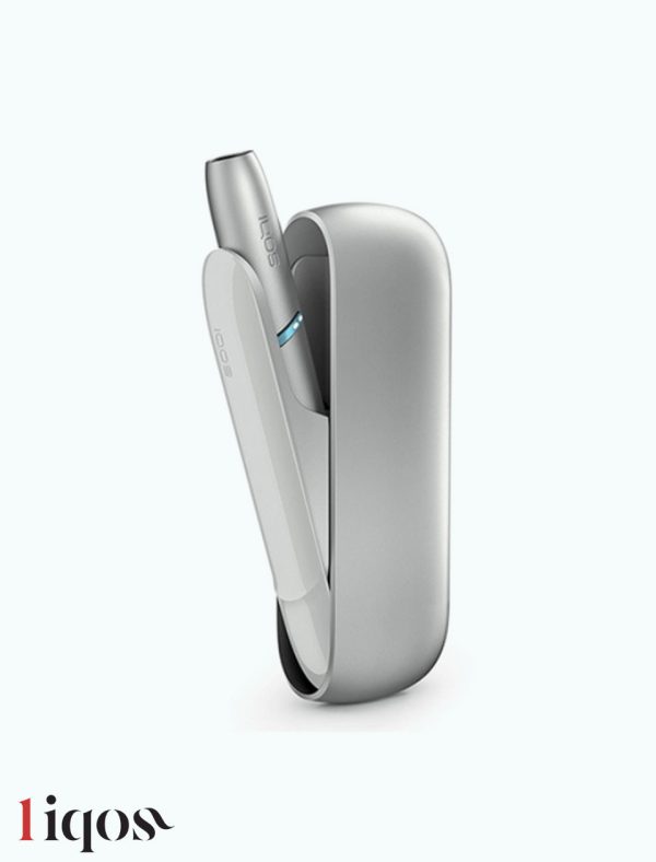 دستگاه سیگار الکترونیکی ایکاس اورجینال نقره ایIqos-Original-3duo-Silver